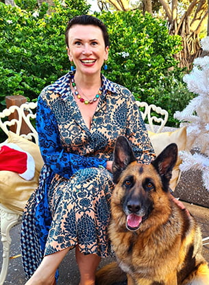 Aleksandra, owner of Villa Solmare